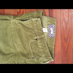 Women’s J.Crew Green Corduroy